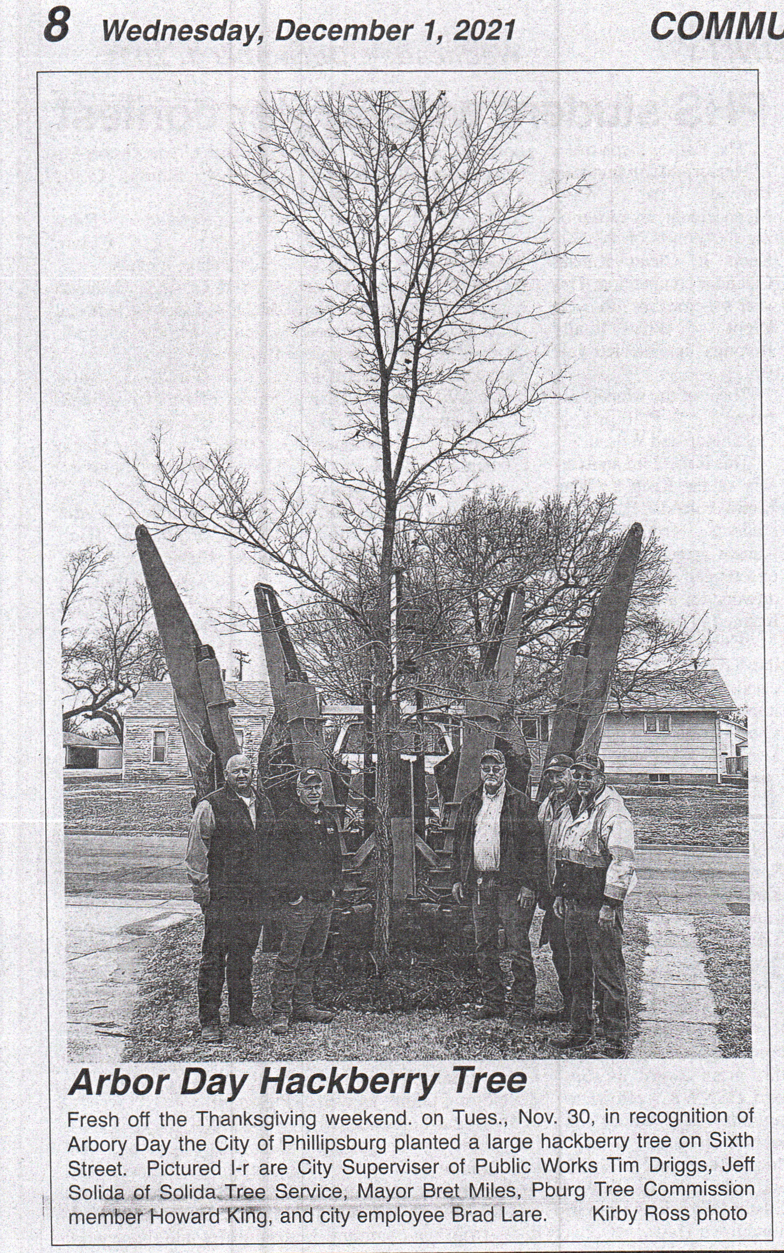 2021 ARBOR DAY NEWSPAPER